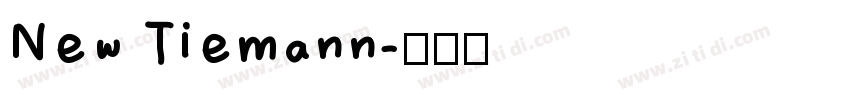 New Tiemann字体转换